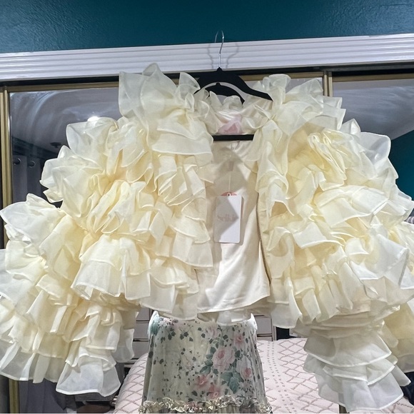 BNWT SELKIE LE PETIT CHOU BOA JACKET XXL - Picture 3 of 4